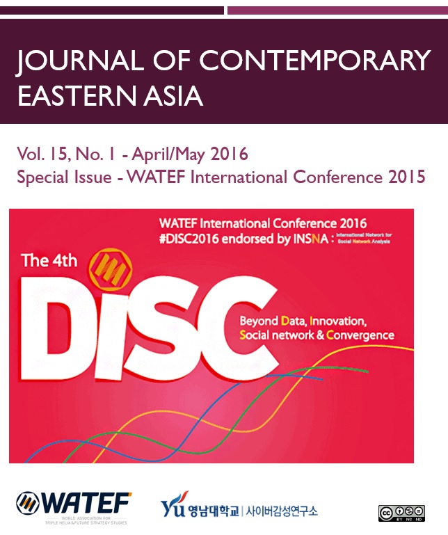 Journal of Contemporary Eastern Asia